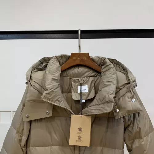 Replica Burberry Down Feather Coat Long Sleeved For Women #1371034 $247.93 USD for Wholesale
