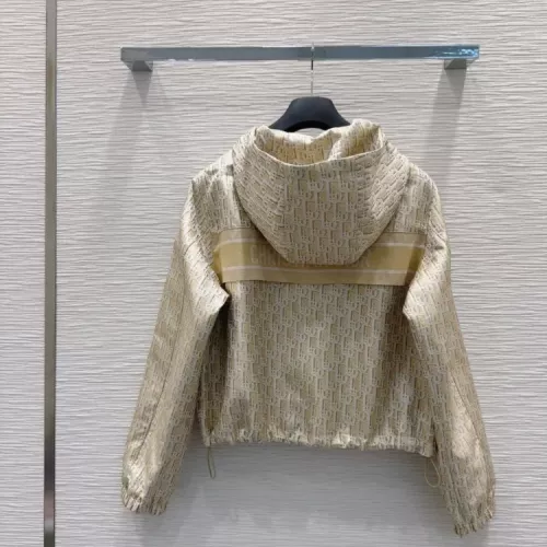 Replica Christian Dior Jackets Long Sleeved For Women #1371044 $100.00 USD for Wholesale