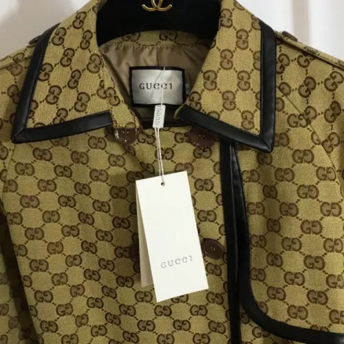 Replica Gucci Coat Long Sleeved For Women #1371047 $102.00 USD for Wholesale
