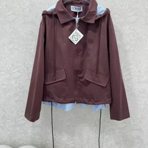 LOEWE Jackets Long Sleeved For Women #1371057 $108.00 USD, Wholesale Replica LOEWE Jackets