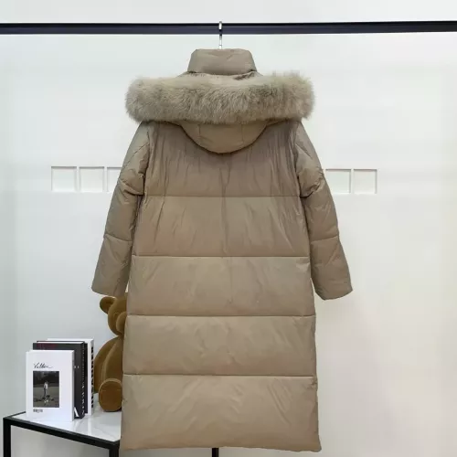 Replica Prada Down Feather Coat Long Sleeved For Women #1371069 $280.99 USD for Wholesale