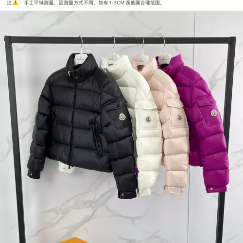 Replica Moncler Down Feather Coat Long Sleeved For Women #1371074 $160.00 USD for Wholesale