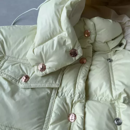 Replica Moncler Down Feather Coat Long Sleeved For Women #1371081 $172.00 USD for Wholesale