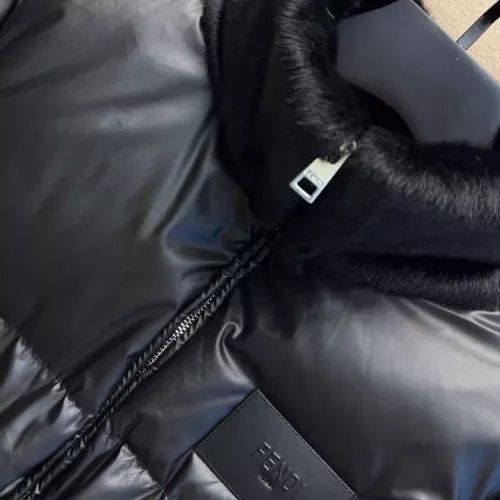 Replica Fendi Down Feather Coat Long Sleeved For Women #1371105 $230.00 USD for Wholesale