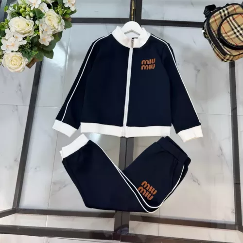 Replica MIU MIU Tracksuits Long Sleeved For Kids #1371147 $96.00 USD for Wholesale