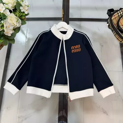 Replica MIU MIU Tracksuits Long Sleeved For Kids #1371147 $96.00 USD for Wholesale