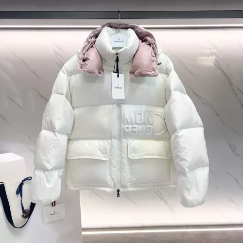 Moncler Down Feather Coat Long Sleeved For Women #1371164 $160.00 USD, Wholesale Replica Moncler Down Feather Coat