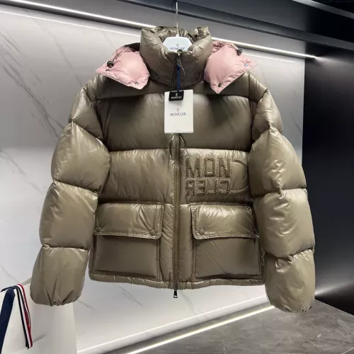 Moncler Down Feather Coat Long Sleeved For Women #1371165 $160.00 USD, Wholesale Replica Moncler Down Feather Coat