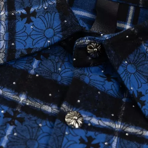 Replica Chrome Hearts Shirts Long Sleeved For Unisex #1371181 $52.00 USD for Wholesale