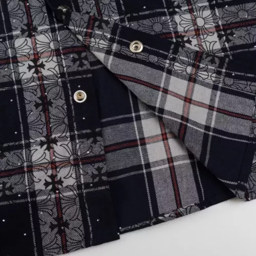 Replica Chrome Hearts Shirts Long Sleeved For Unisex #1371183 $52.00 USD for Wholesale