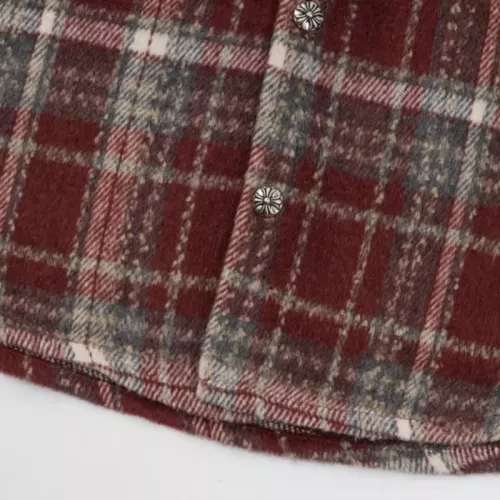 Replica Chrome Hearts Shirts Long Sleeved For Unisex #1371186 $56.00 USD for Wholesale