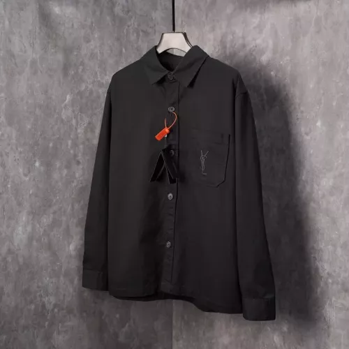 Replica Yves Saint Laurent YSL Shirts Long Sleeved For Unisex #1371195 $88.00 USD for Wholesale