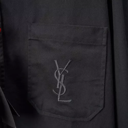 Replica Yves Saint Laurent YSL Shirts Long Sleeved For Unisex #1371195 $88.00 USD for Wholesale
