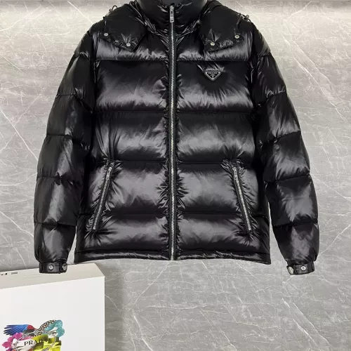 Replica Prada Down Feather Coat Long Sleeved For Men #1371200 $175.00 USD for Wholesale