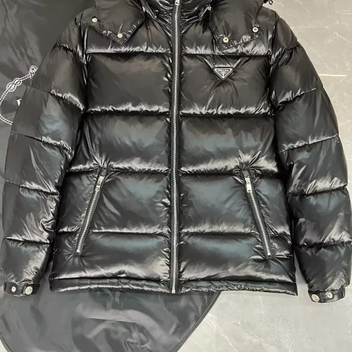 Replica Prada Down Feather Coat Long Sleeved For Men #1371200 $175.00 USD for Wholesale