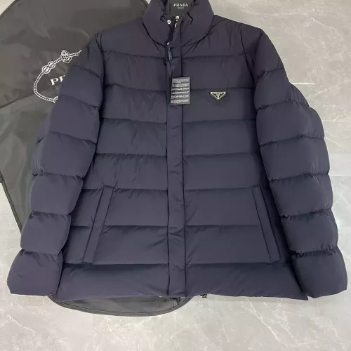 Prada Down Feather Coat Long Sleeved For Men #1371202 $175.00 USD, Wholesale Replica Prada Down Feather Coat
