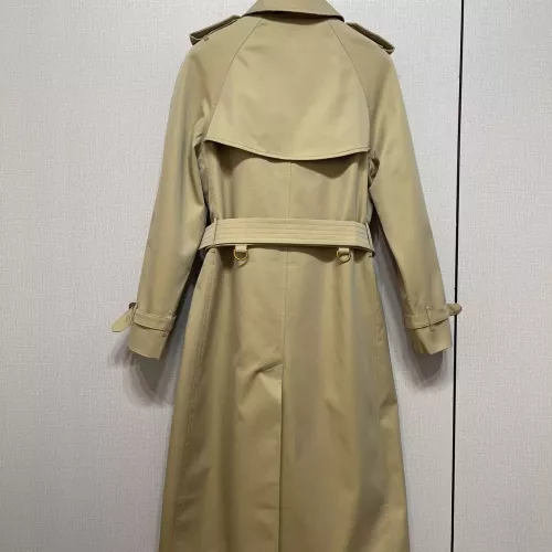Replica Burberry Trench Coat Long Sleeved For Women #1371204 $160.00 USD for Wholesale