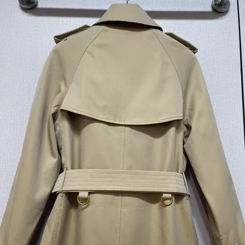Replica Burberry Trench Coat Long Sleeved For Women #1371204 $160.00 USD for Wholesale