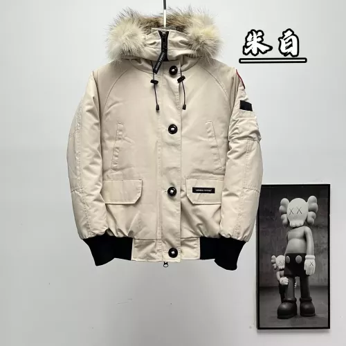 Replica Canada Goose Down Feather Coat Long Sleeved For Unisex #1371221 $170.00 USD for Wholesale