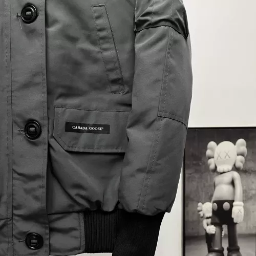 Replica Canada Goose Down Feather Coat Long Sleeved For Unisex #1371223 $170.00 USD for Wholesale