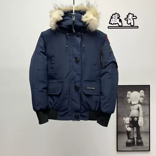 Canada Goose Down Feather Coat Long Sleeved For Unisex #1371225 $170.00 USD, Wholesale Replica Canada Goose Down Feather Coat