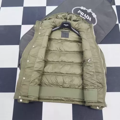 Replica Prada Down Feather Coat Long Sleeved For Men #1371227 $192.00 USD for Wholesale