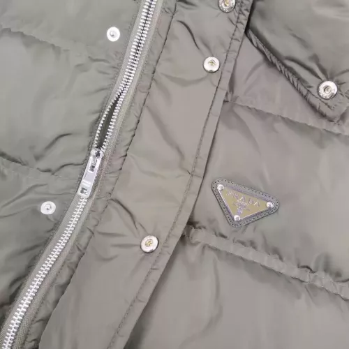 Replica Prada Down Feather Coat Long Sleeved For Men #1371227 $192.00 USD for Wholesale
