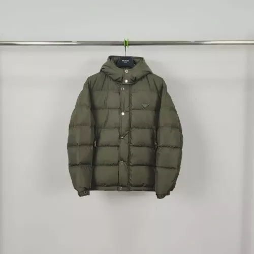 Replica Prada Down Feather Coat Long Sleeved For Men #1371227 $192.00 USD for Wholesale