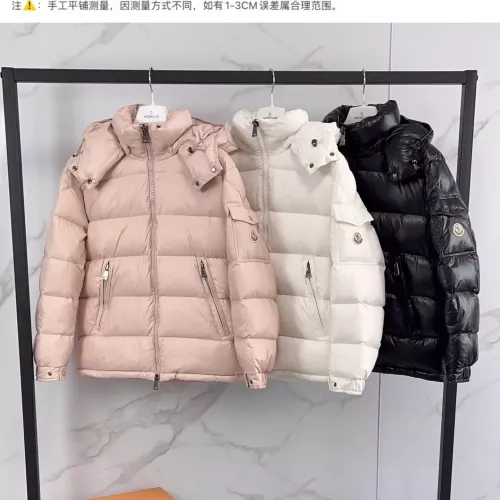 Replica Moncler Down Feather Coat Long Sleeved For Women #1371231 $132.00 USD for Wholesale