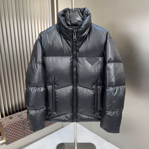 Prada Down Feather Coat Long Sleeved For Men #1371240 $235.00 USD, Wholesale Replica Prada Down Feather Coat