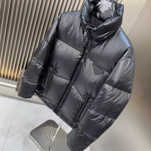 Replica Prada Down Feather Coat Long Sleeved For Men #1371240 $235.00 USD for Wholesale