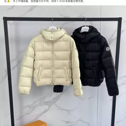 Replica Moncler Down Feather Coat Long Sleeved For Women #1371241 $172.00 USD for Wholesale