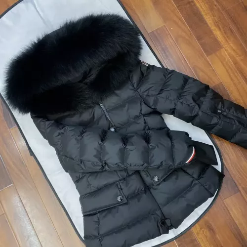 Replica Moncler Down Feather Coat Long Sleeved For Women #1371244 $240.00 USD for Wholesale