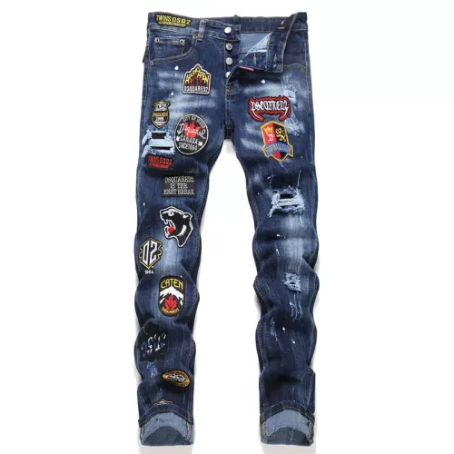 Replica Dsquared Jeans For Men #1371254 $48.00 USD for Wholesale
