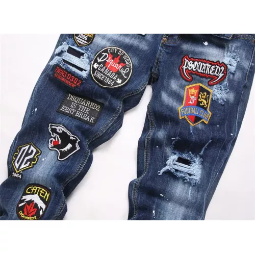 Replica Dsquared Jeans For Men #1371254 $48.00 USD for Wholesale