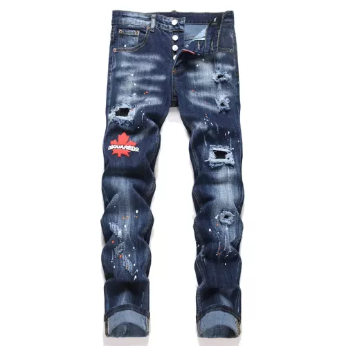 Replica Dsquared Jeans For Men #1371266 $48.00 USD for Wholesale