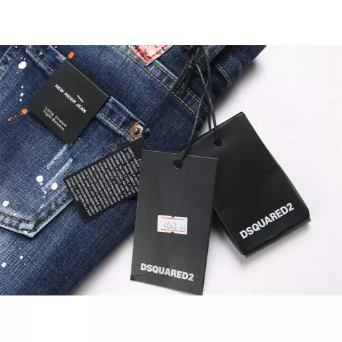 Replica Dsquared Jeans For Men #1371266 $48.00 USD for Wholesale