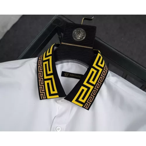 Replica Versace Shirts Long Sleeved For Men #1371271 $40.00 USD for Wholesale