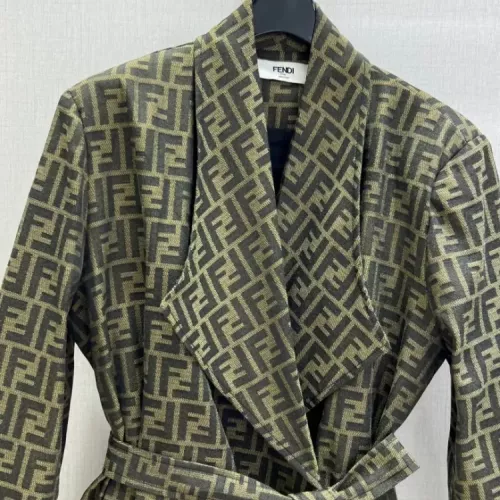 Replica Fendi Jackets Long Sleeved For Women #1371326 $132.00 USD for Wholesale