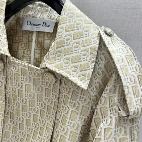 Replica Christian Dior Coat Long Sleeved For Women #1371328 $155.00 USD for Wholesale