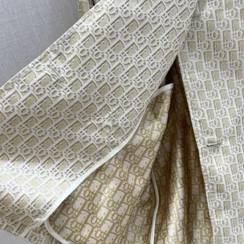 Replica Christian Dior Coat Long Sleeved For Women #1371328 $155.00 USD for Wholesale