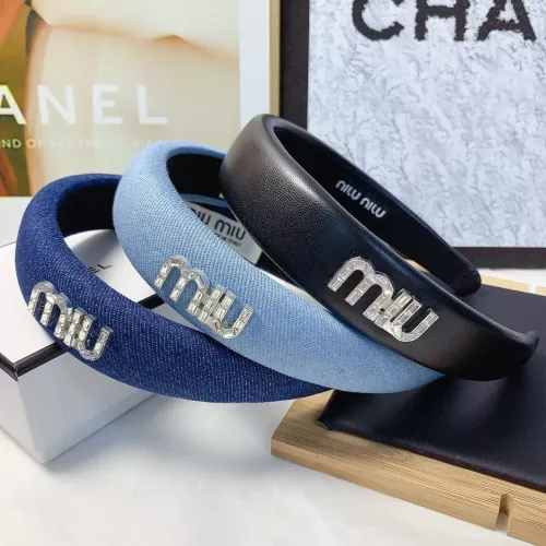 Replica MIU MIU Headband For Women #1371368 $25.00 USD for Wholesale