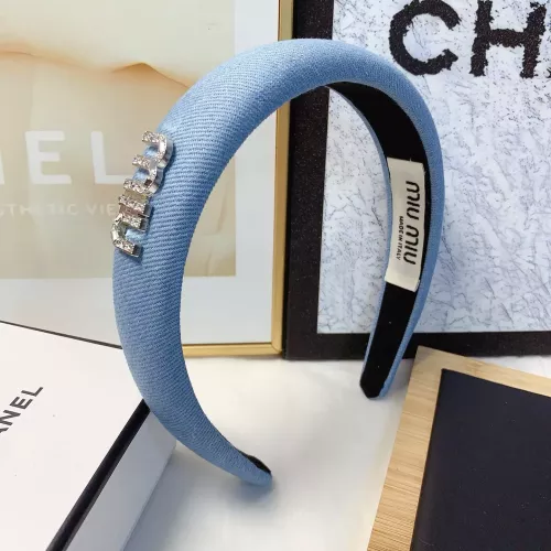 Replica MIU MIU Headband For Women #1371368 $25.00 USD for Wholesale