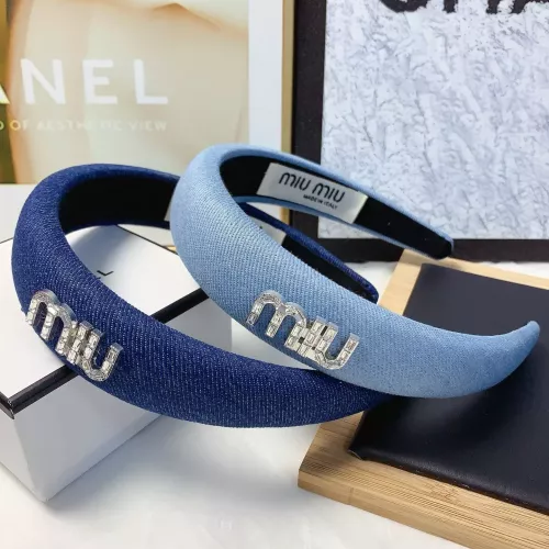 Replica MIU MIU Headband For Women #1371370 $25.00 USD for Wholesale