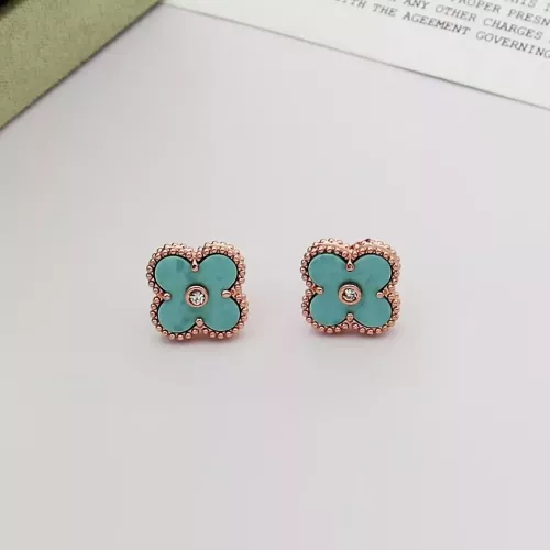 Van Cleef &amp; Arpels Earrings For Women #1371380 $25.00 USD, Wholesale Replica Van Cleef &amp; Arpels Earrings