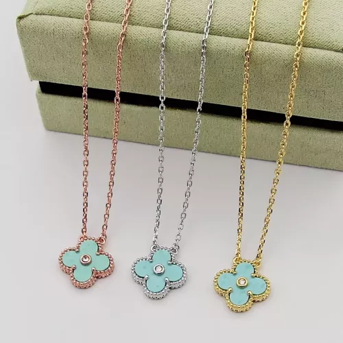 Replica Van Cleef & Arpels Necklaces For Women #1371401 $25.00 USD for Wholesale