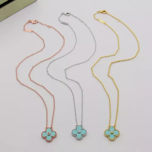 Replica Van Cleef & Arpels Necklaces For Women #1371401 $25.00 USD for Wholesale