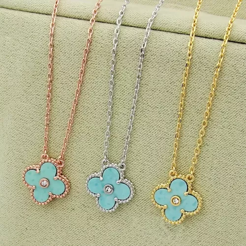 Replica Van Cleef & Arpels Necklaces For Women #1371402 $25.00 USD for Wholesale