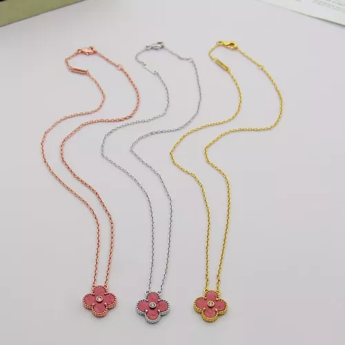 Replica Van Cleef & Arpels Necklaces For Women #1371404 $25.00 USD for Wholesale