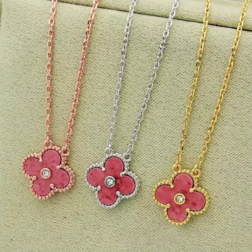 Replica Van Cleef & Arpels Necklaces For Women #1371404 $25.00 USD for Wholesale